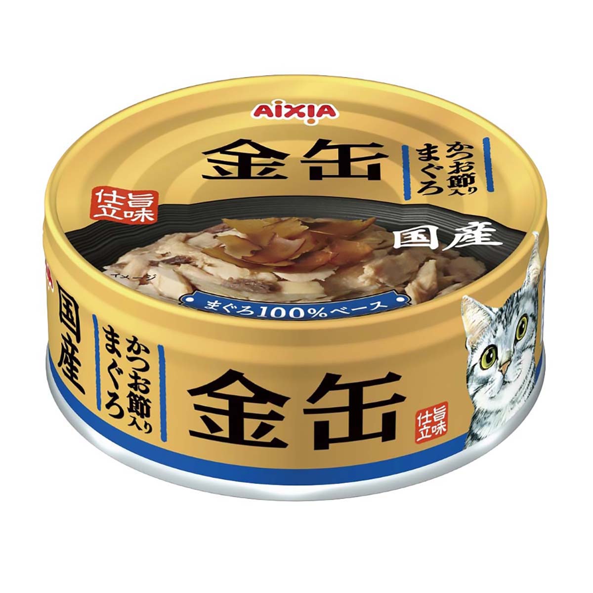 【ペット】金缶　かつお節入りまぐろ　７０ｇ