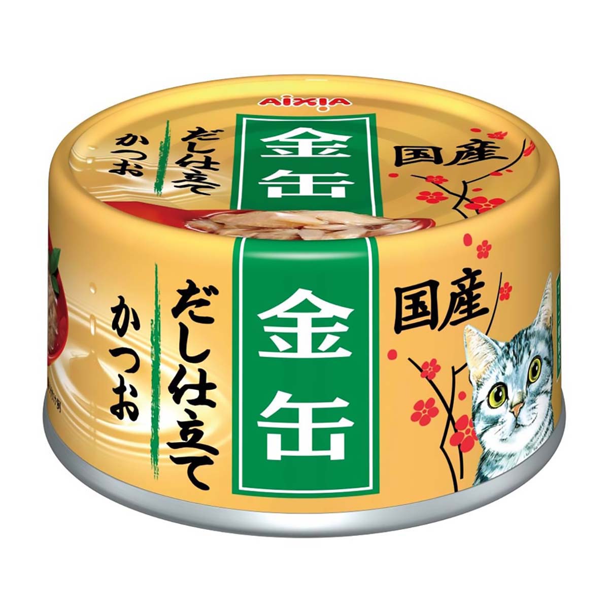【ペット】金缶だし仕立て　かつお　７０ｇ