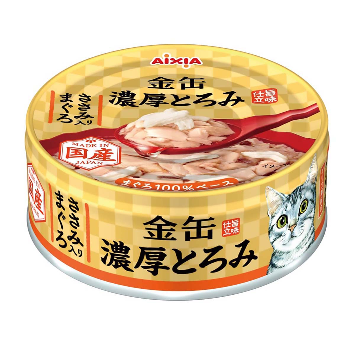 【ペット】金缶濃厚とろみ　ささみ入りまぐろ　７０ｇ