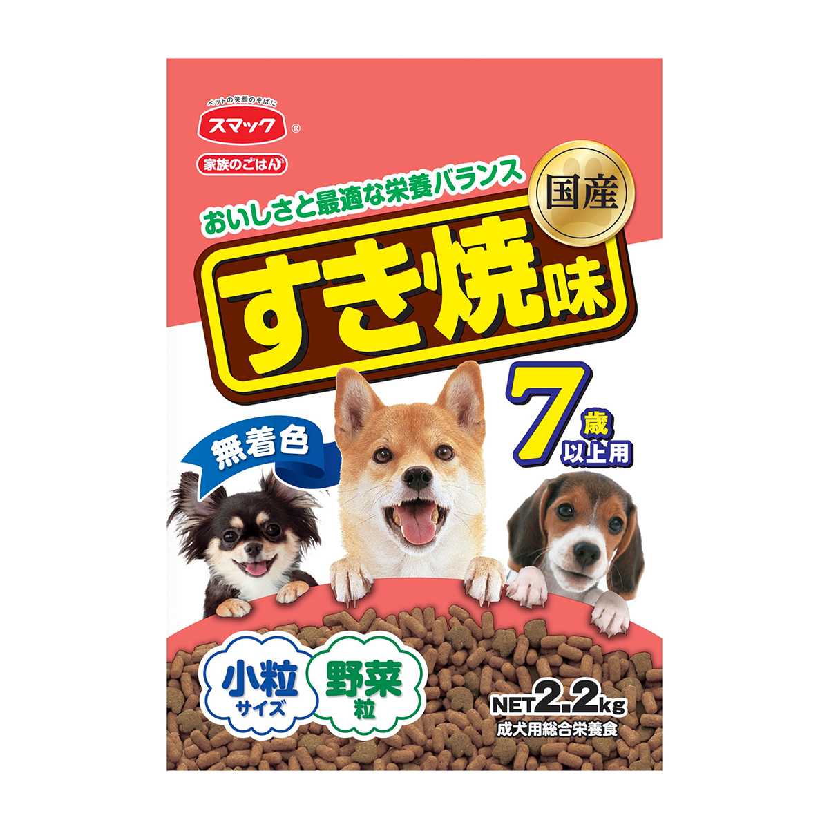 【ペット】家族のごはん　すき焼味７歳以上用　２．２ｋｇ