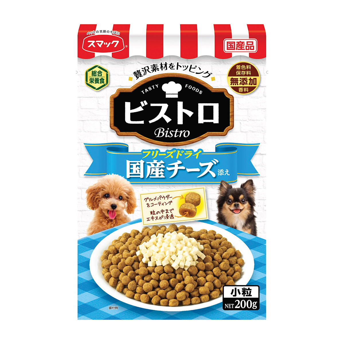 【ペット】ビストロ　フリーズドライ　国産チーズ　２００ｇ