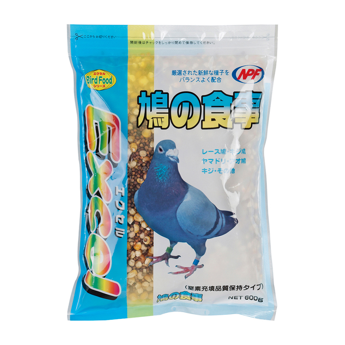 【ペット】エクセル　鳩の食事　６００ｇ