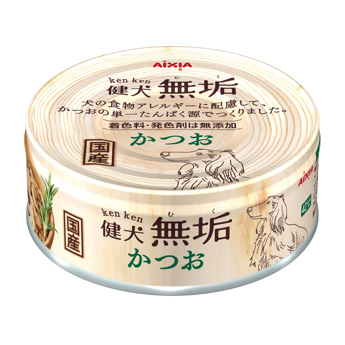 【ペット】健犬無垢　かつお　６５ｇ
