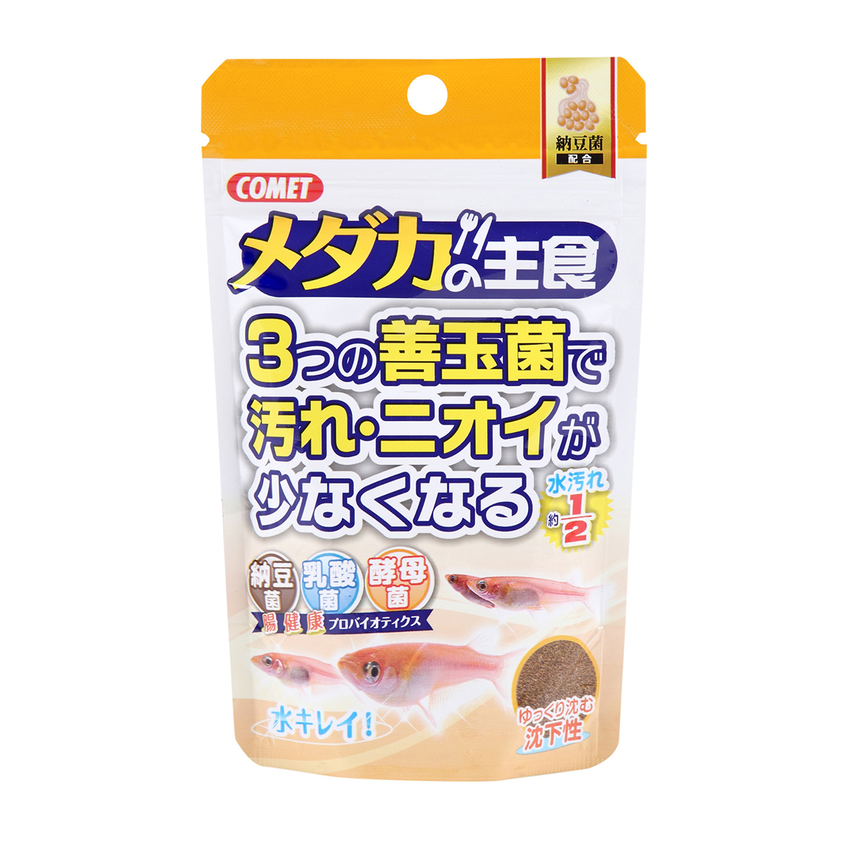 【ペット】ＣＯＭＥＴ　メダカの主食　納豆菌　４０ｇ
