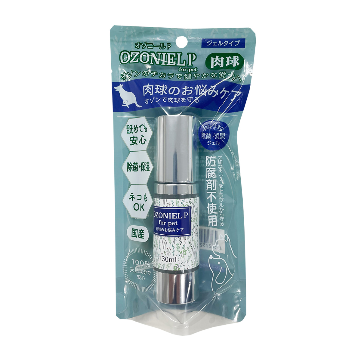 【ペット】ＯＺＯＮＩＥＬ　ｆｏｒ　ｐｅｔオゾニールＰジェルタイプ肉球のお悩みケア　３０ｍｌ