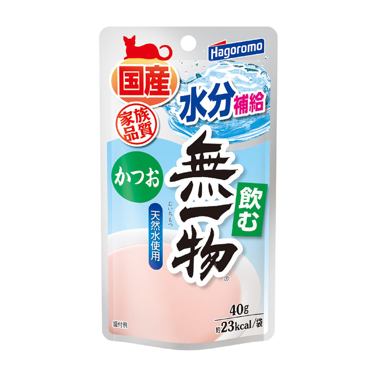 【ペット】飲む無一物パウチかつお　４０ｇ