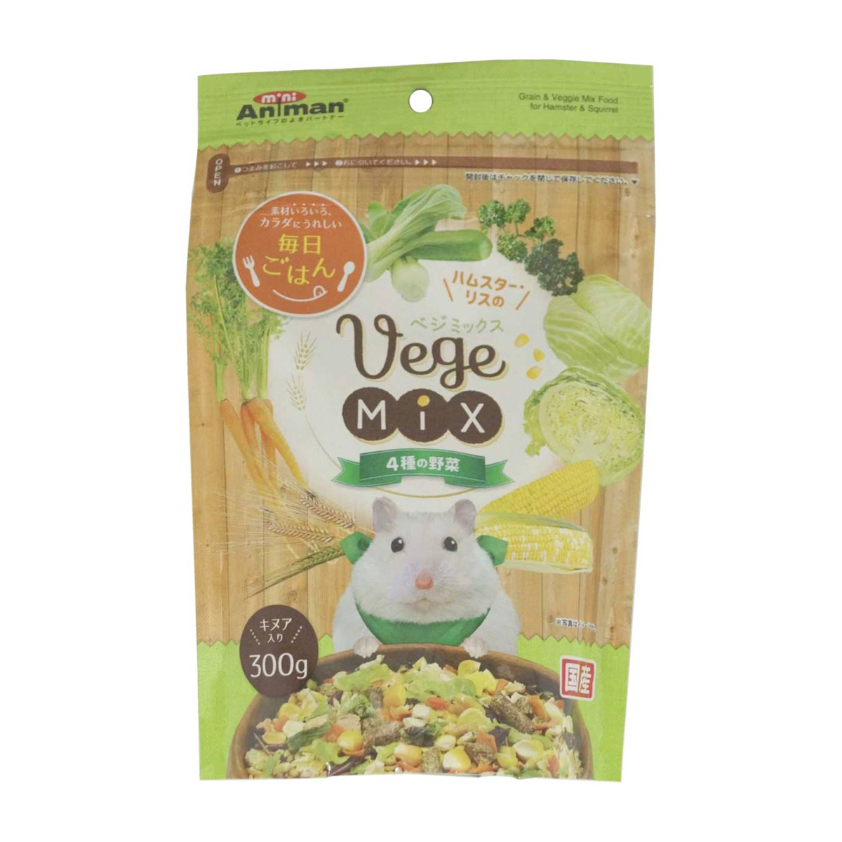 【ペット】ハムスター・リスのＶｅｇｅＭＩＸ　３００ｇ