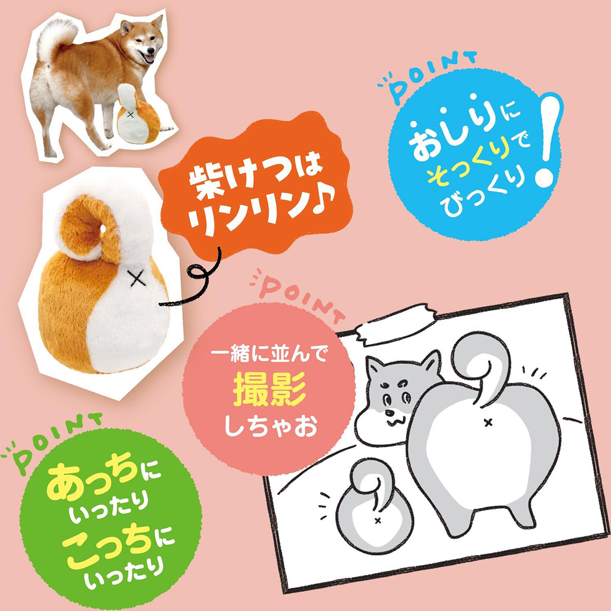 【ペット】柴けつボール　