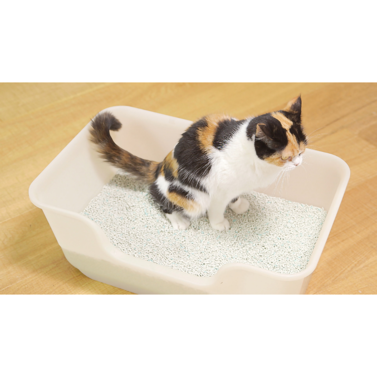 【ペット】ニオイをとる砂　リラックスグリーンの香り　５Ｌ