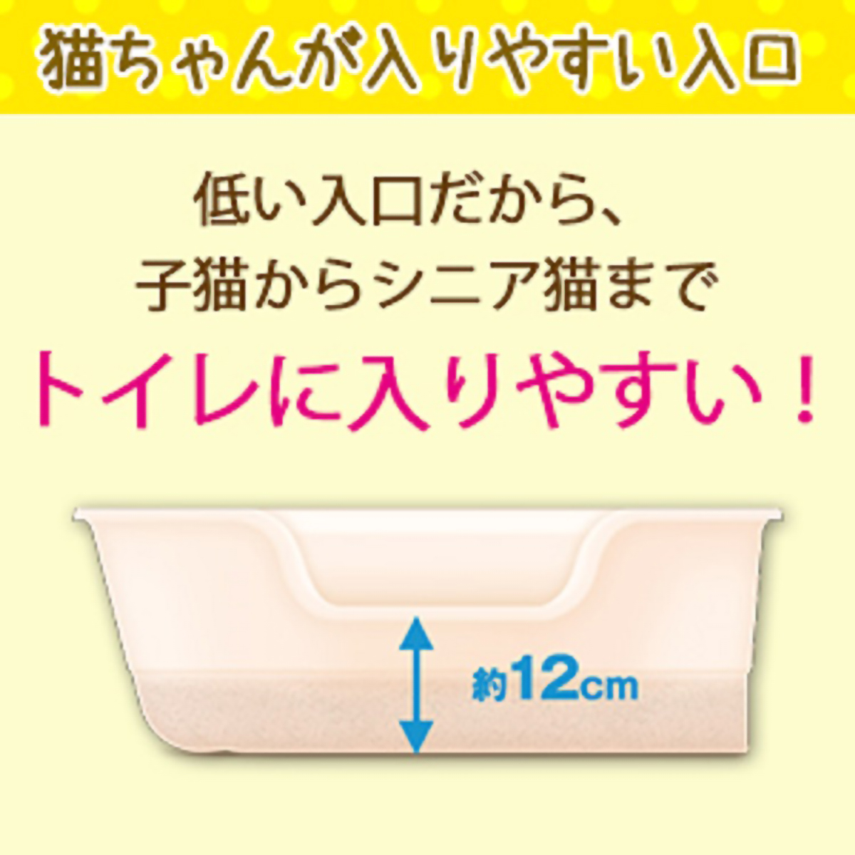【ペット】獣医師開発　ニオイをとる砂専用　猫トイレ　ナチュラルブラウン　１個
