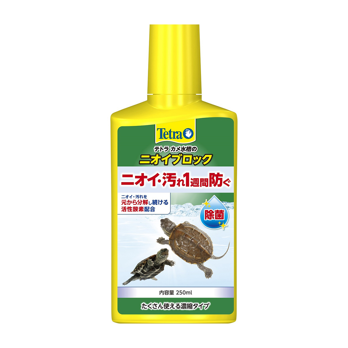 【ペット】テトラ　カメ水槽のニオイブロック　２５０ｍｌ