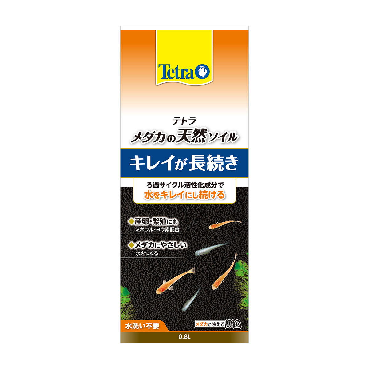 【ペット】テトラ　メダカの天然ソイル　０．８Ｌ