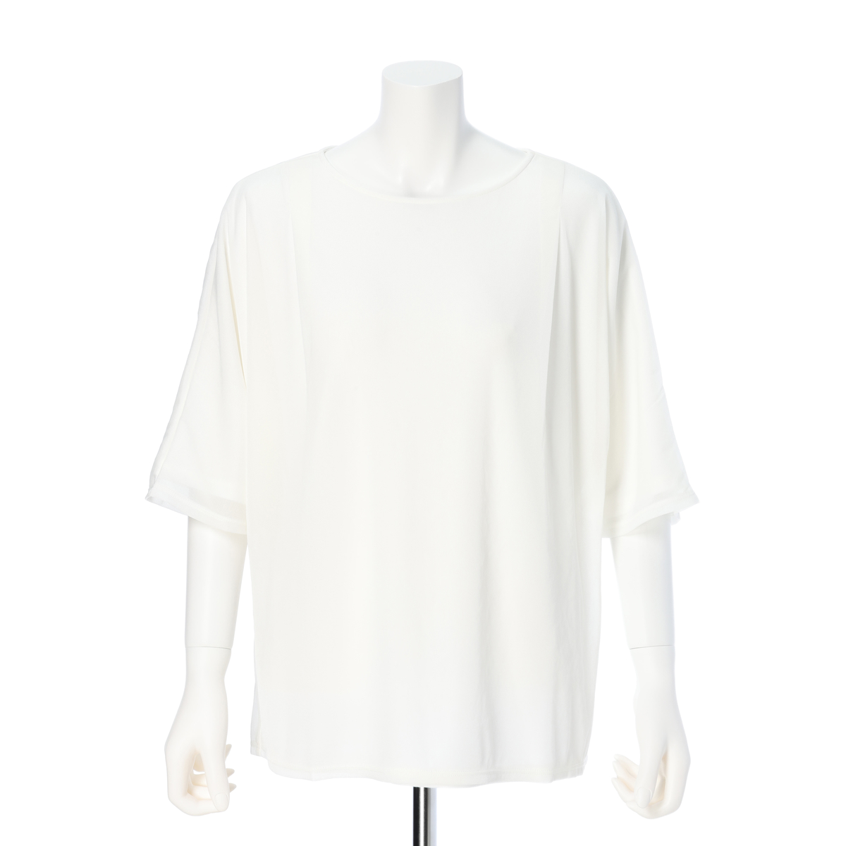 la.f トリコット シフォンカットソー