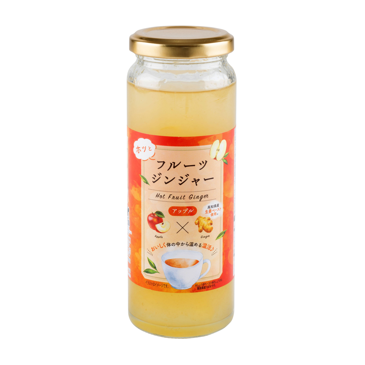 和歌山産業 ホッとフルーツジンジャーアップル 220g