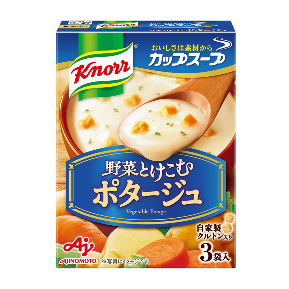 「クノール　カップスープ」ポタージュ（３袋入）