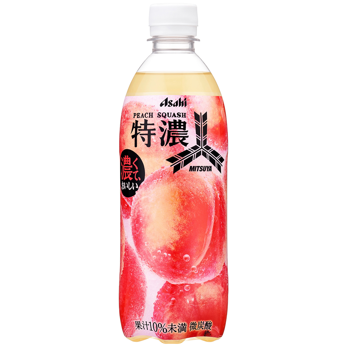 三ツ矢特濃ピーチスカッシュ（ケース）500ml (24本) 251130
