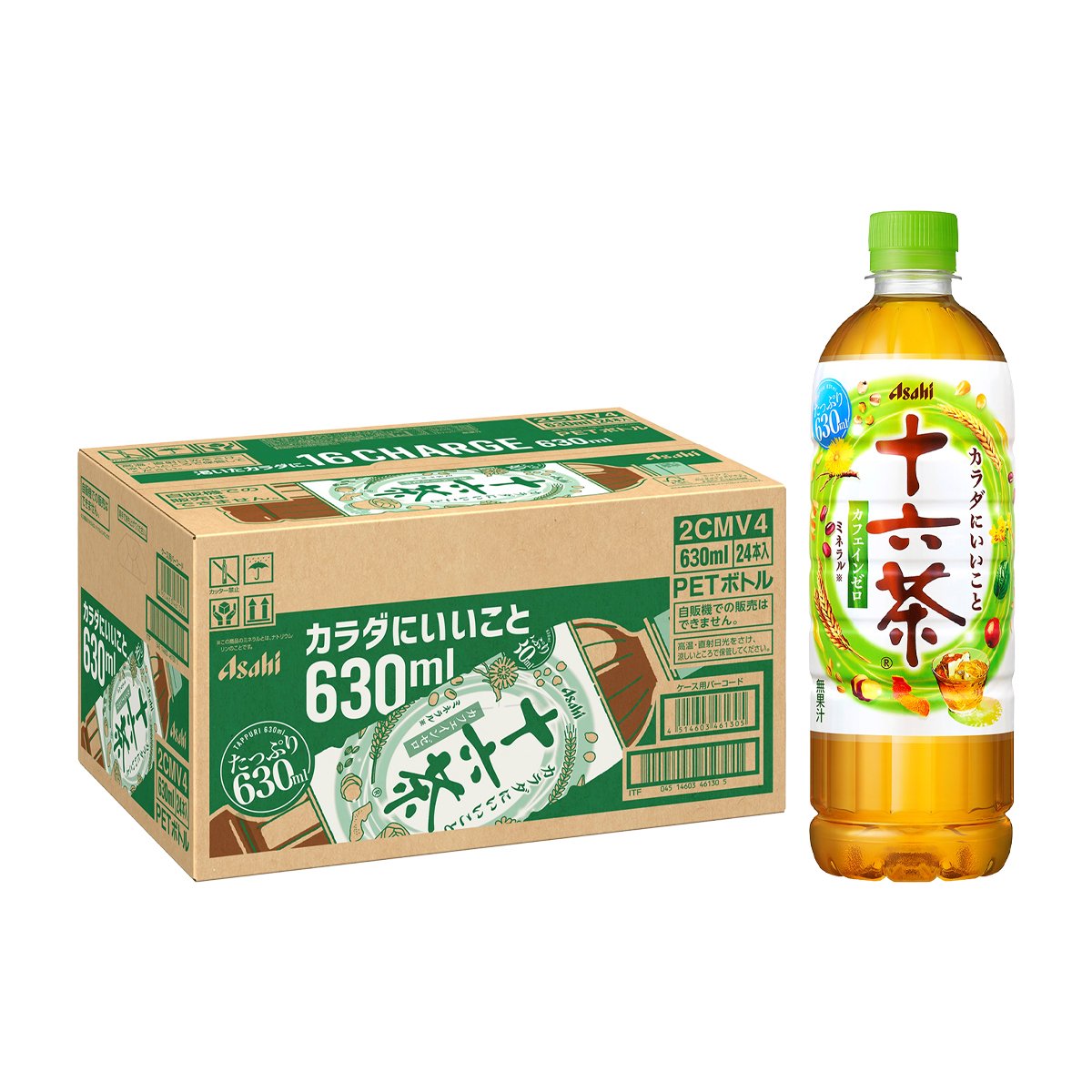 十六茶　（ケース）630ml (24本)