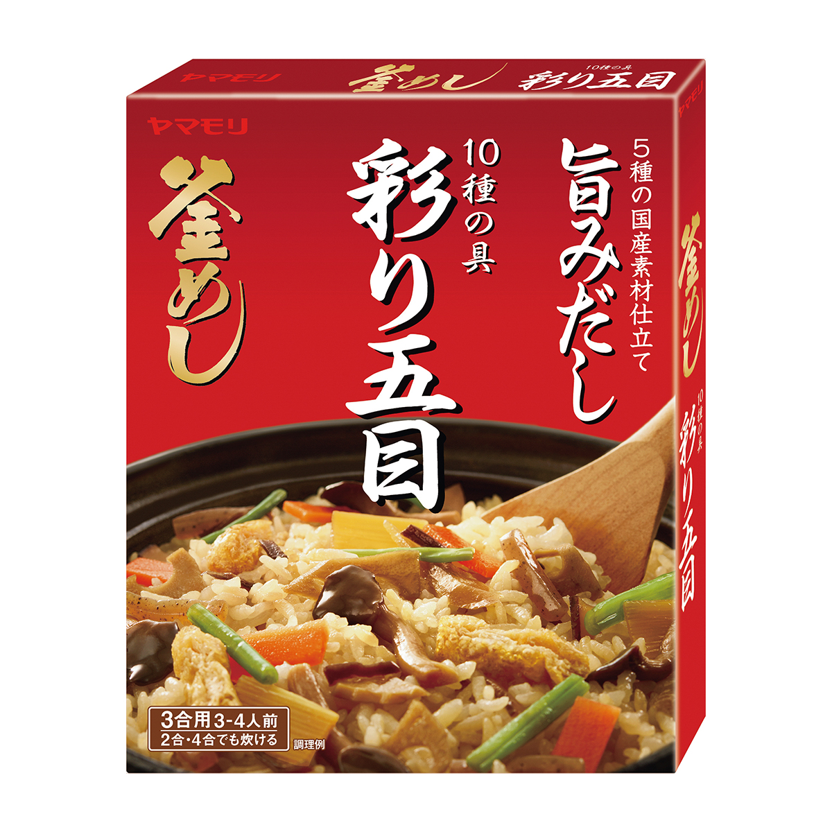 ヤマモリ　彩り10種の具　五目釜めしの素