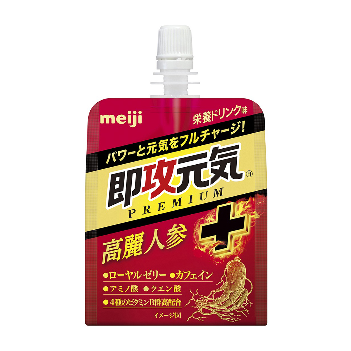 明治　即攻元気ゼリー高麗人蔘＋