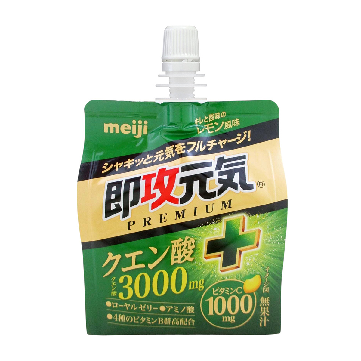 明治　即攻元気ゼリー　クエン酸＋　キレと酸味のレモン風味 260331