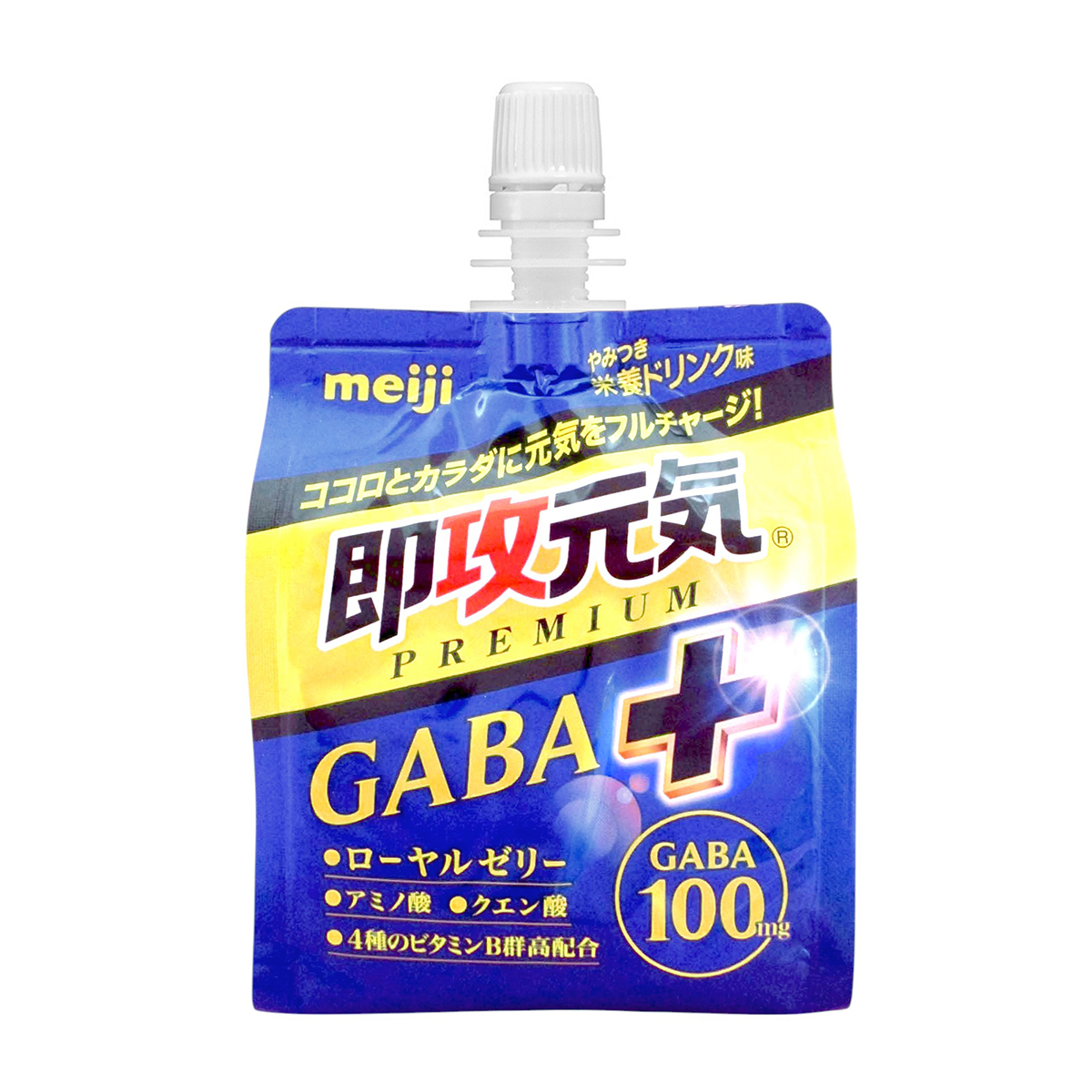 明治　即攻元気ゼリーＧＡＢＡ＋やみつき栄養ドリンク味