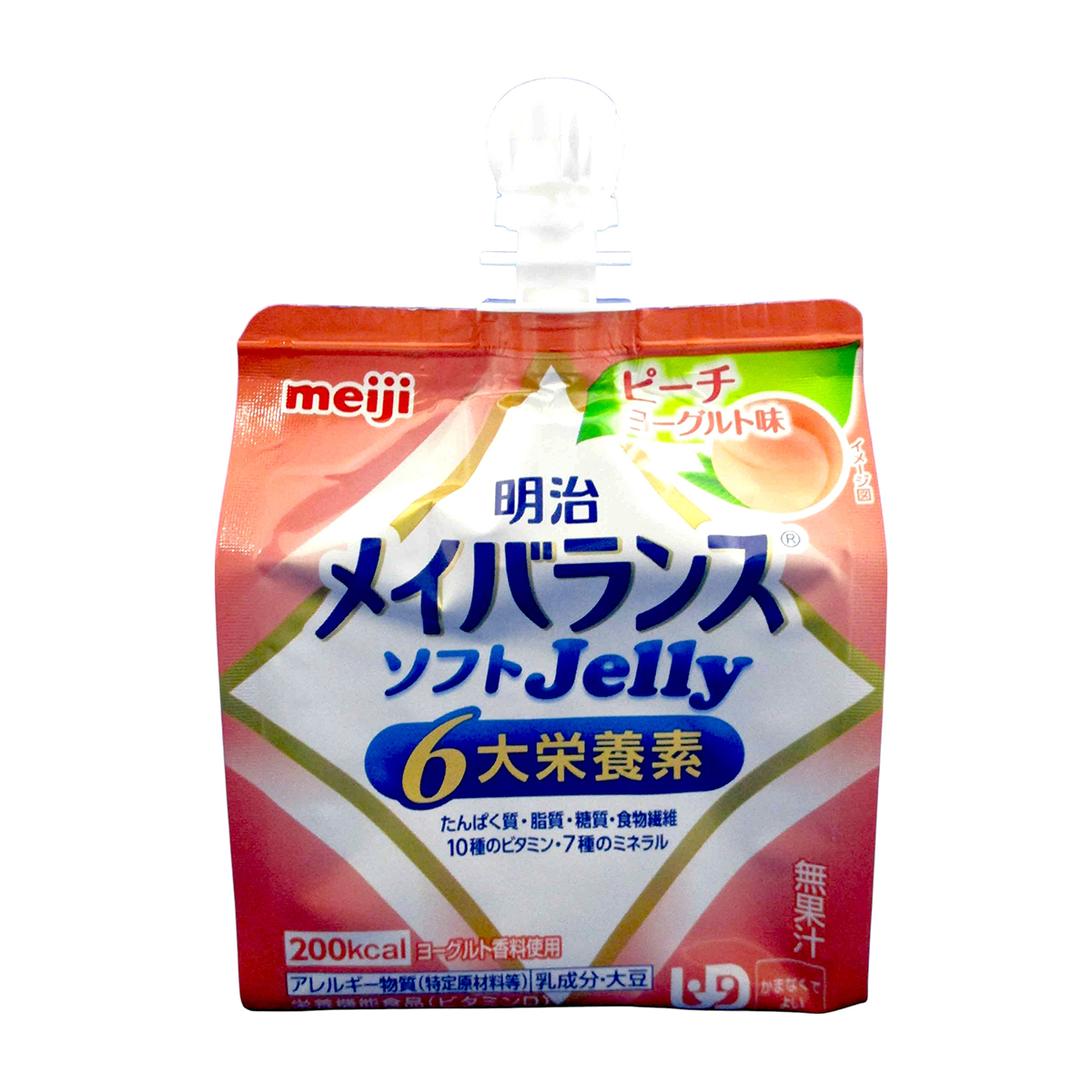 明治　メイバランスソフトJellyピーチヨーグルト味