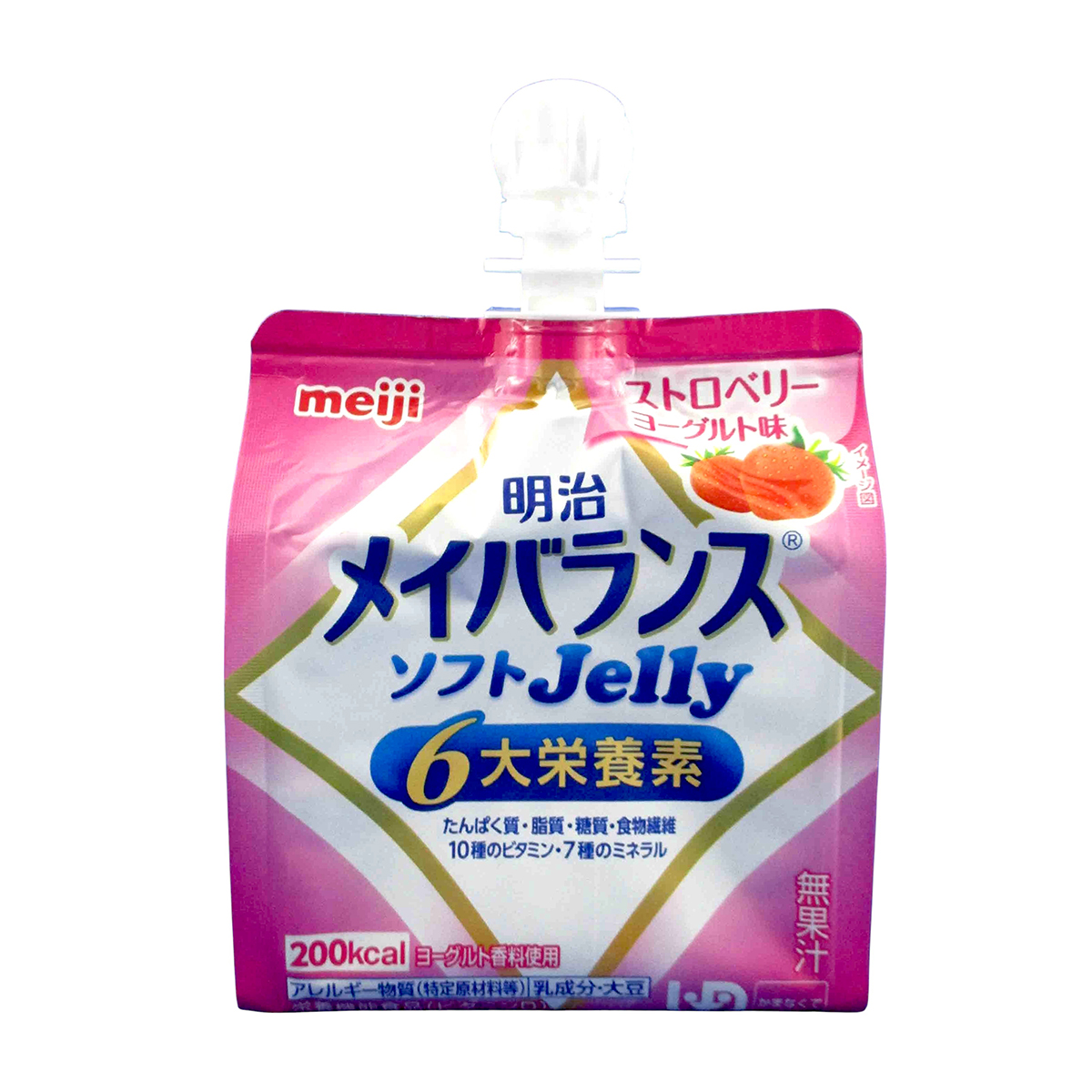 明治　メイバランスソフトJellyストロベリーヨーグルト味