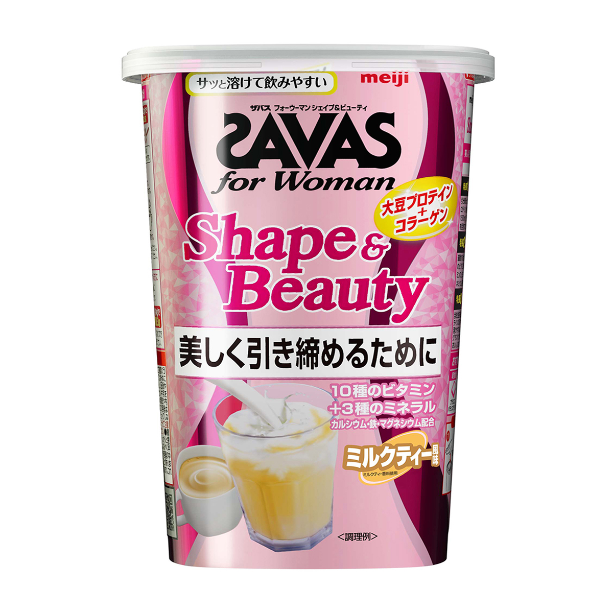 明治　ザバスシェイプ＆ビューティミルクティー風味231g