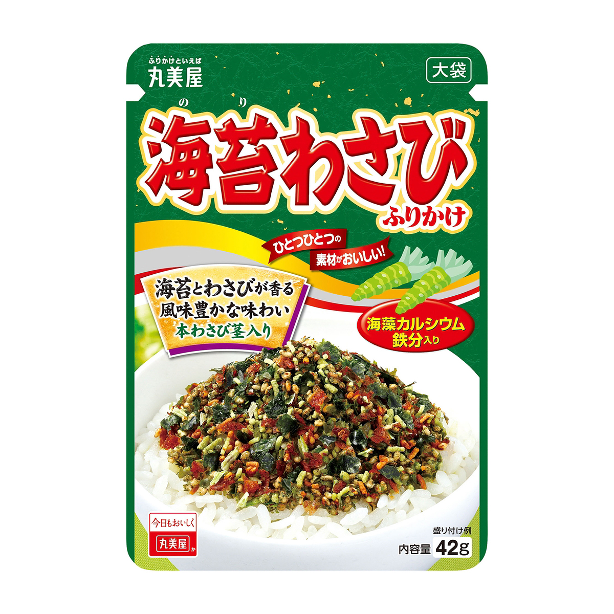 丸美屋食品　海苔わさびふりかけ　大袋