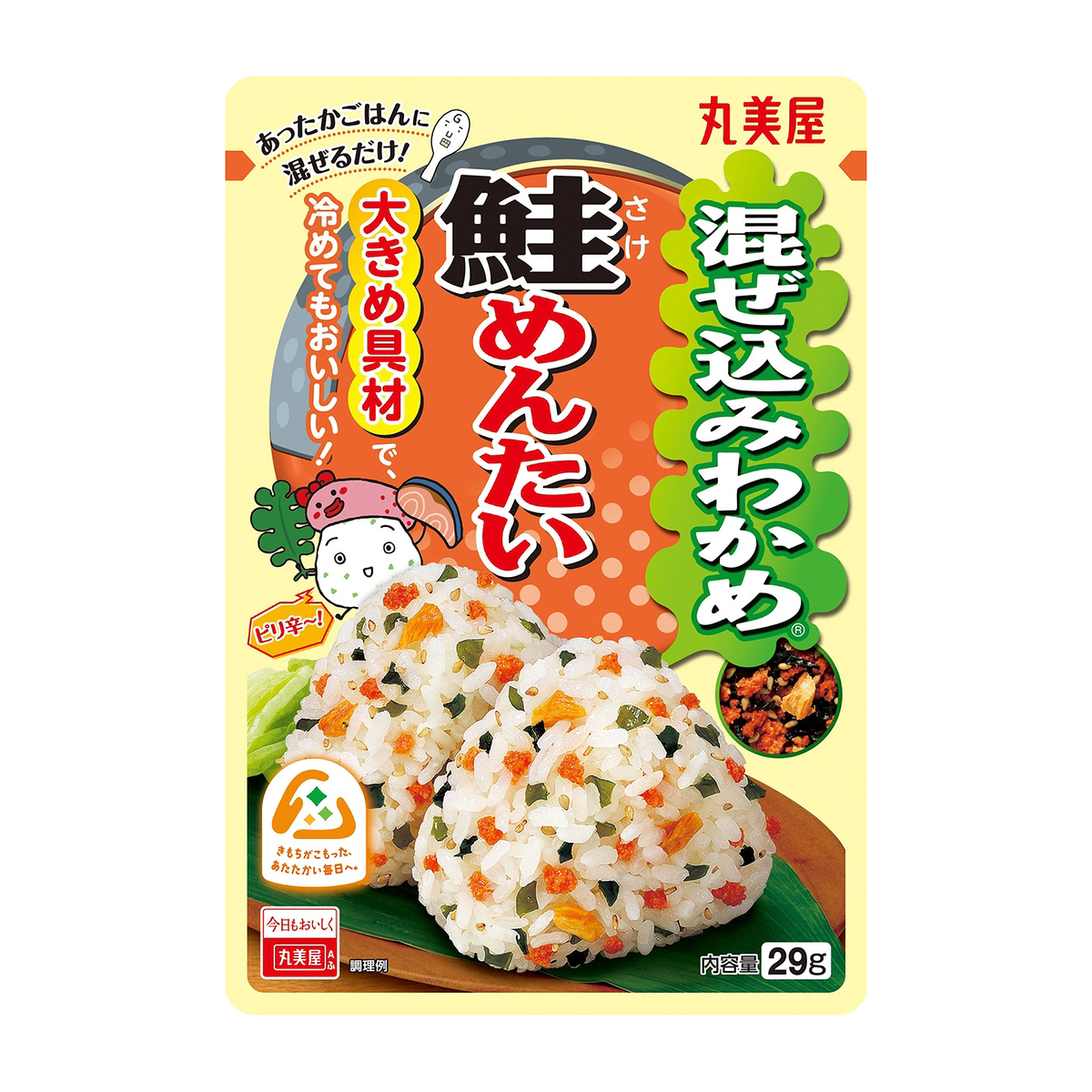 丸美屋食品　混ぜ込みわかめ　鮭めんたい