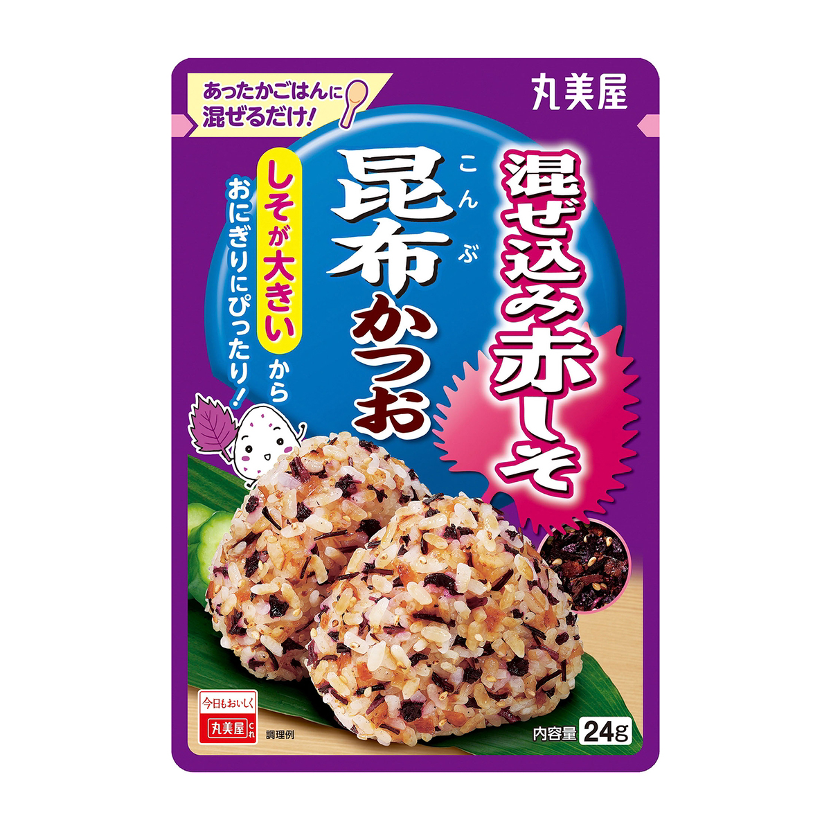 丸美屋食品　混ぜ込み赤しそ　昆布かつお