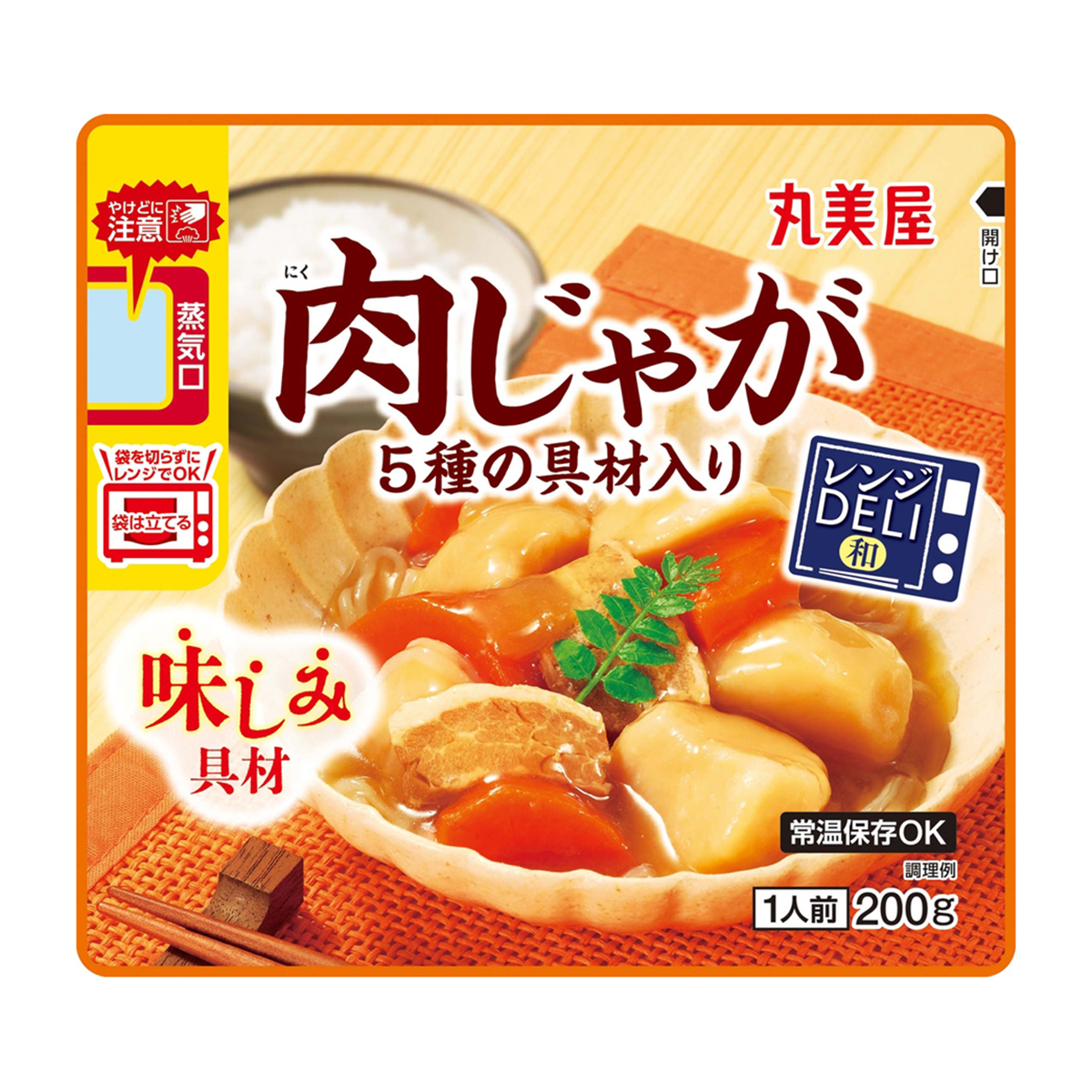 丸美屋食品　レンジＤＥＬＩ　肉じゃが 260701