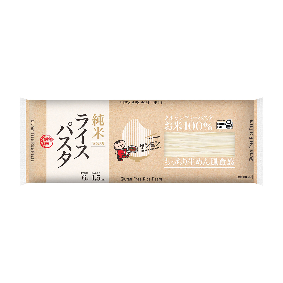 ケンミン食品　ライスパスタ２５０ｇ