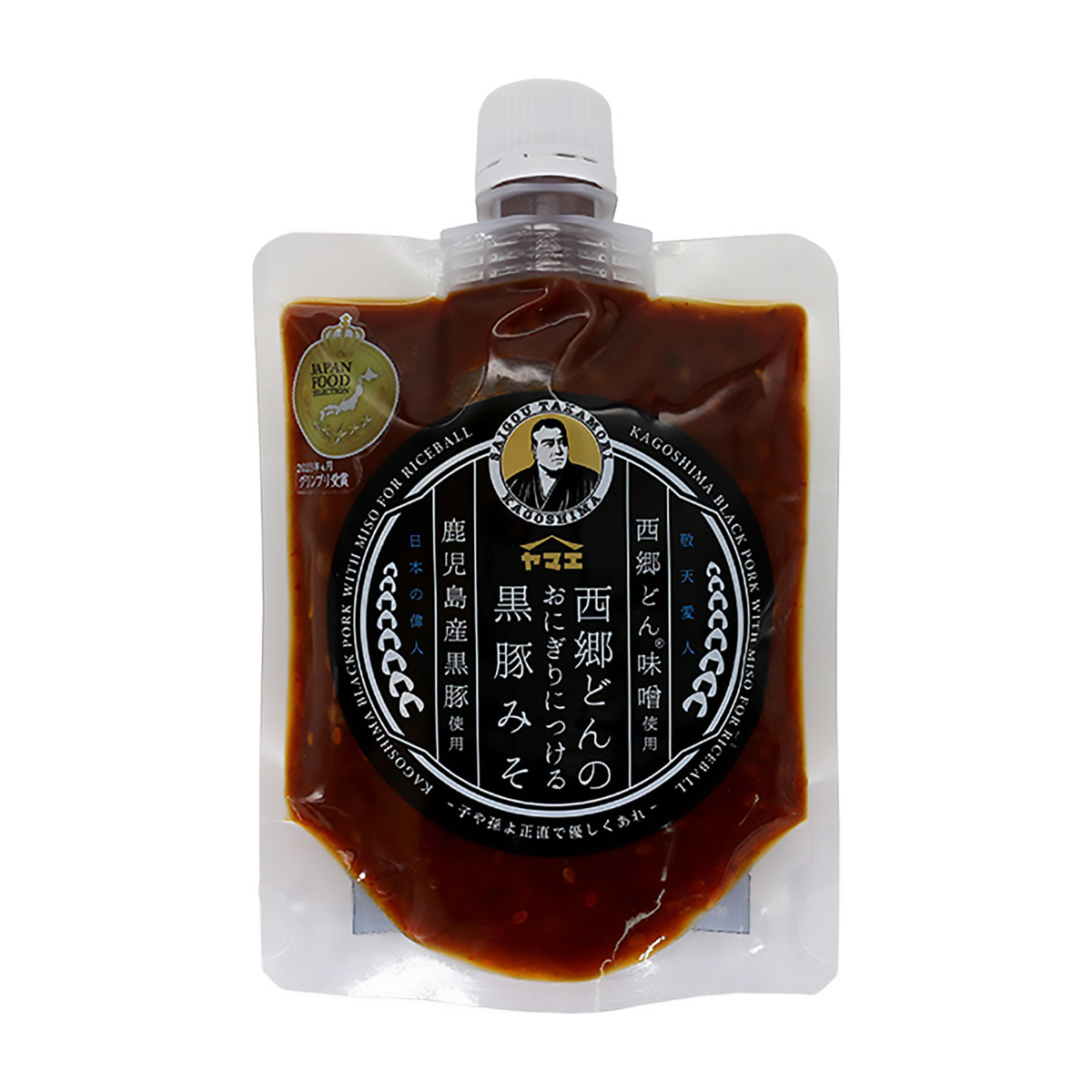 ヤマエ食品　西郷どんのおにぎりにつける黒豚みそ