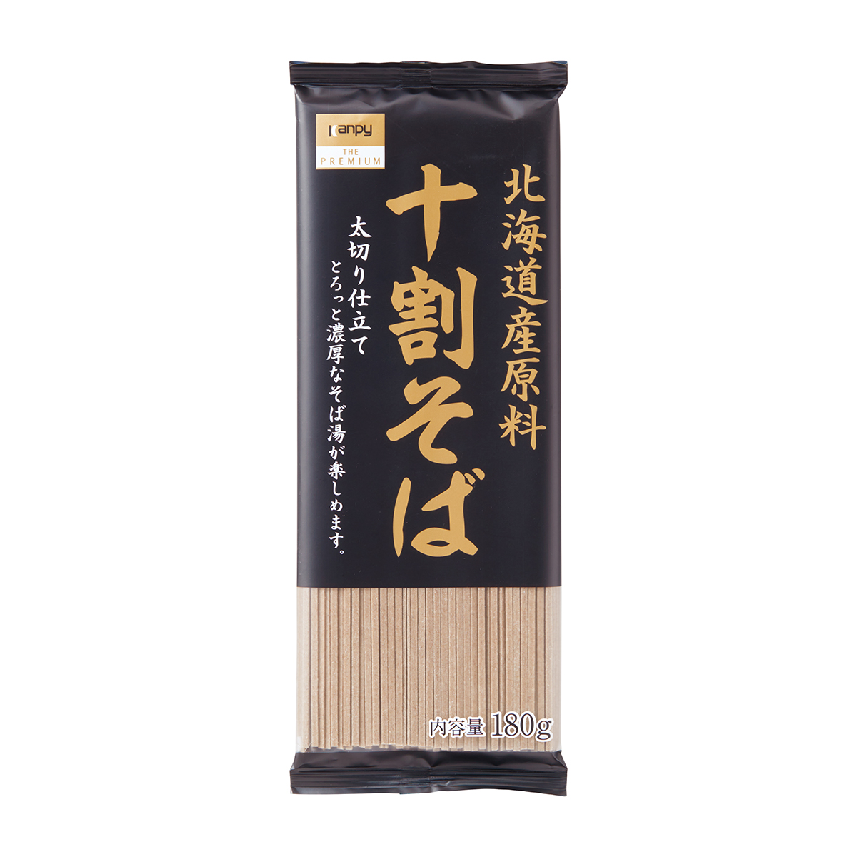 北海道産原料　十割そば