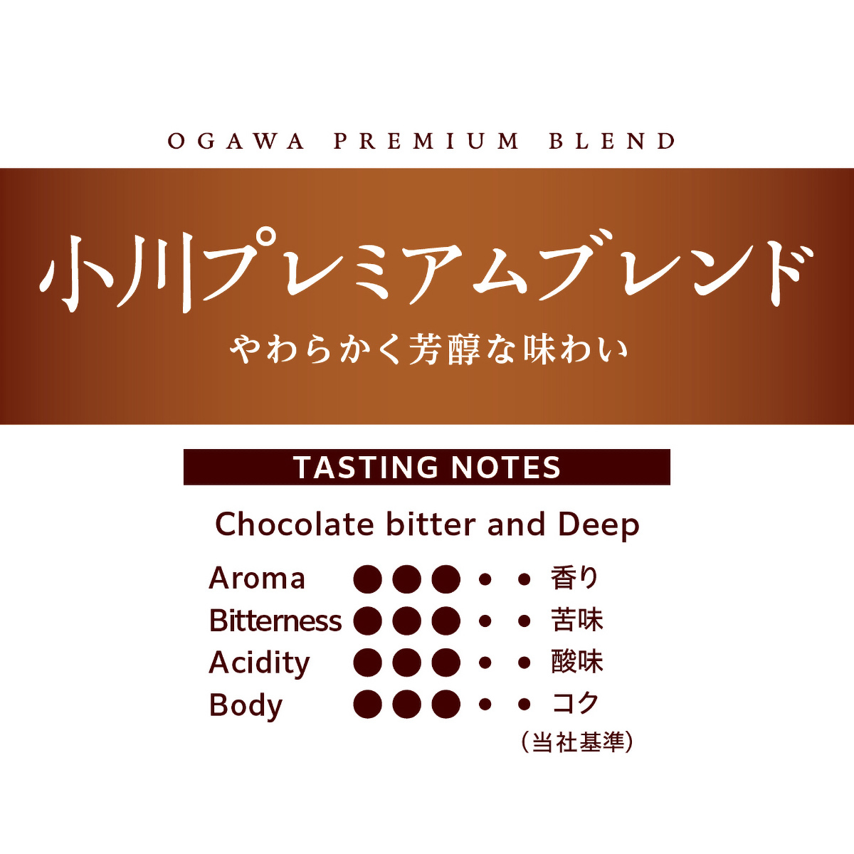 小川珈琲店　小川プレミアムブレンド　粉　　１４０ｇ