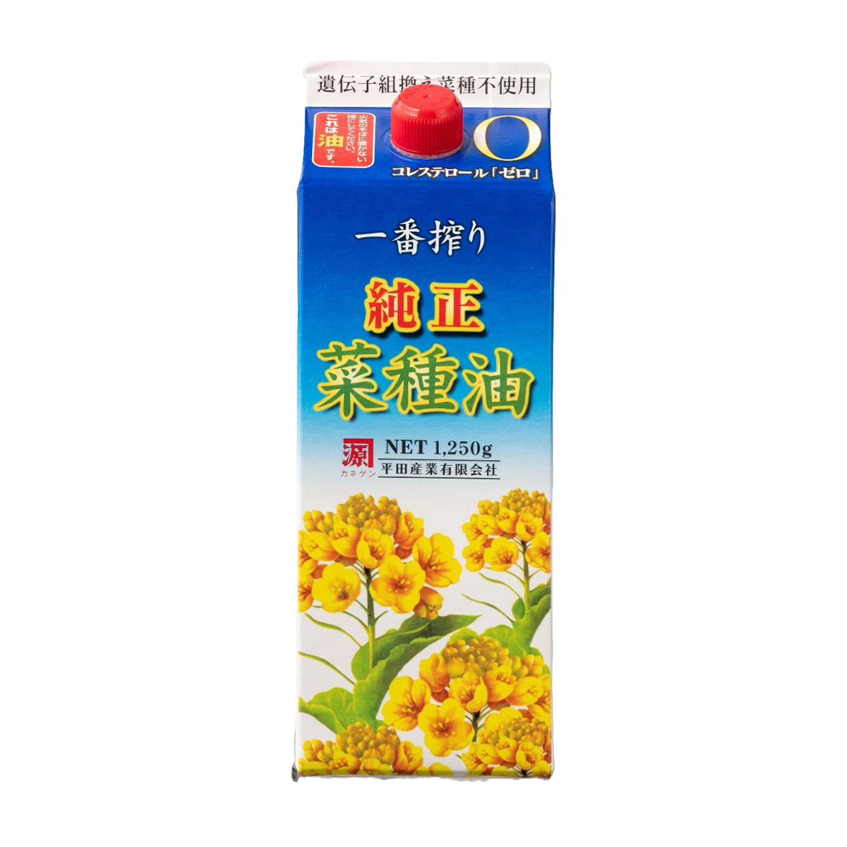 平田産業　純正菜種油　１，２５０ｇ
