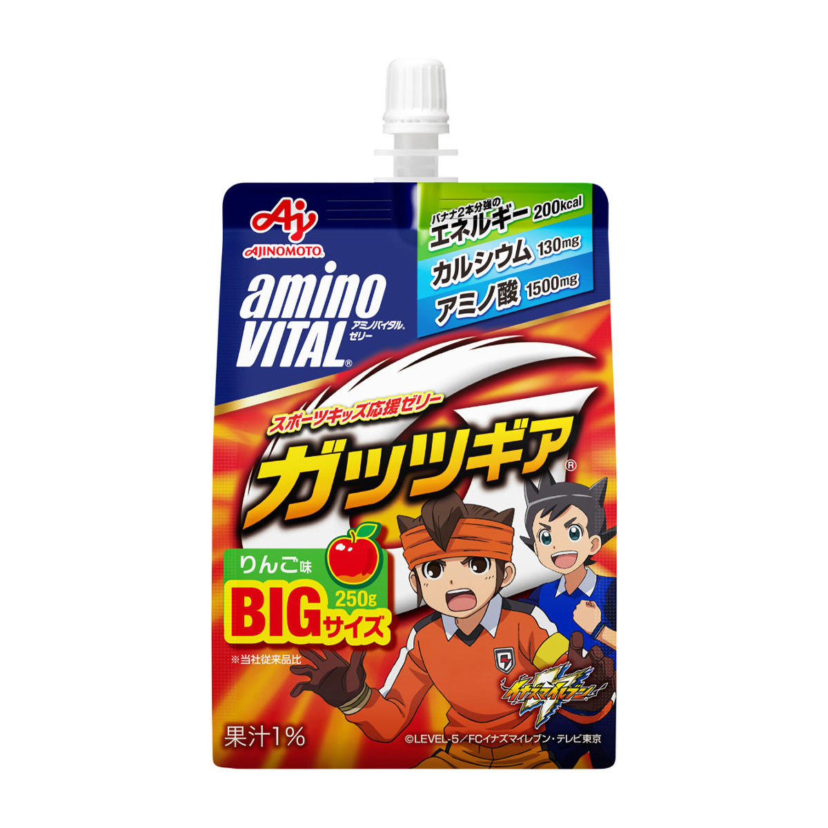 味の素　アミノバイタルガッツギア　りんご味　２５０ｇ