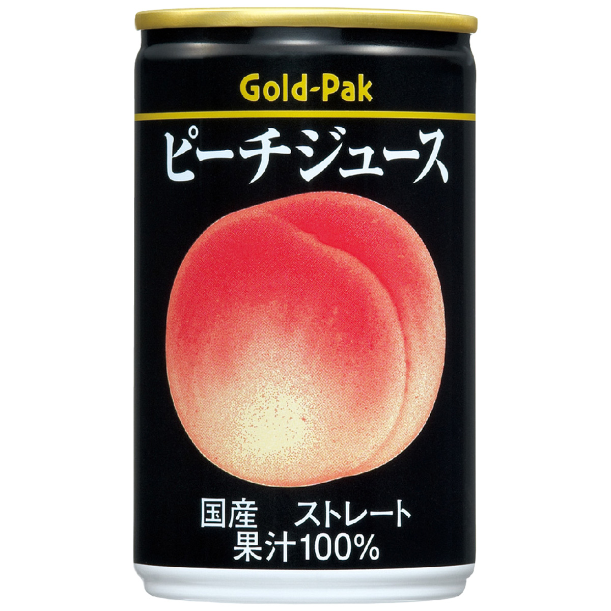 ゴールドパック ピーチジュース(ストレート) 160g【ケース20本】
