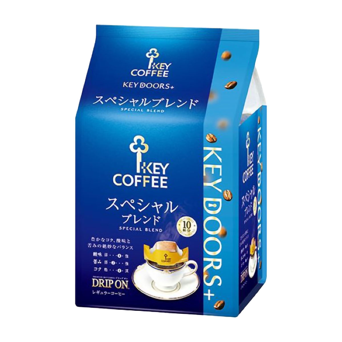 キーコーヒー　ＫＥＹ　ＤＯＯＲＳ＋　ドリップ　オン　スペシャルブレンド　８ｇ×１０ｐ