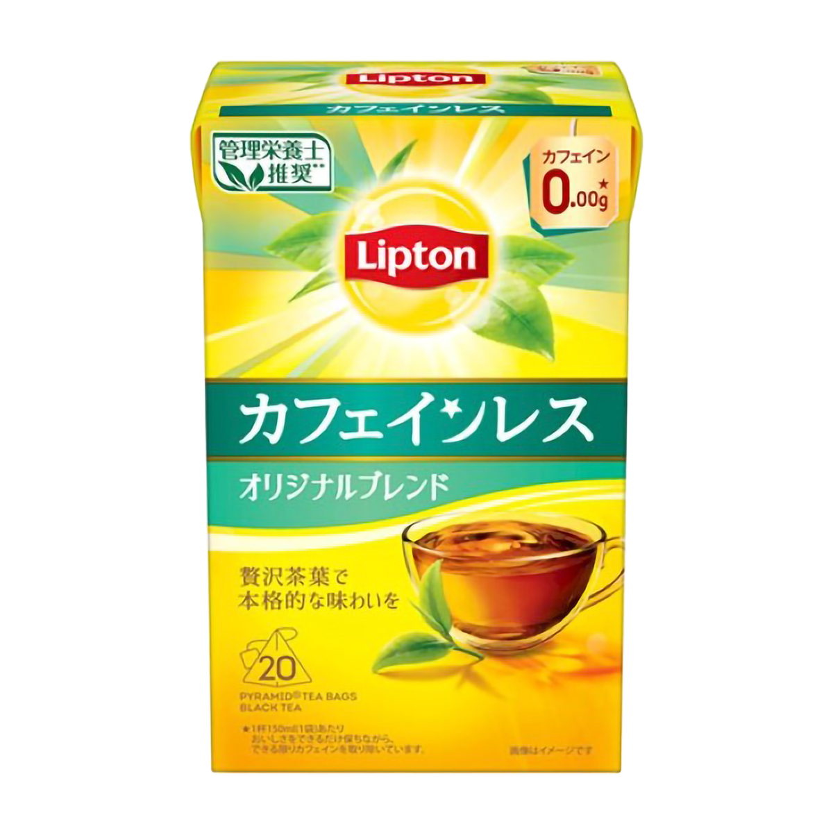 キーコーヒー　リプトン　カフェインレスティー　２０ｐ