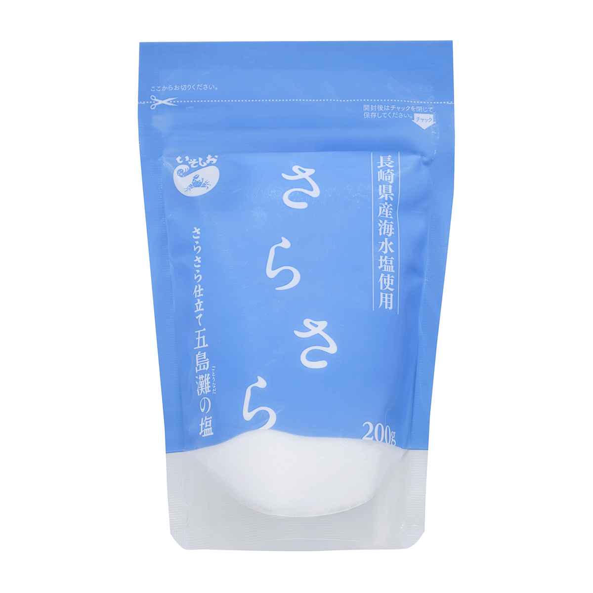 ダイヤソルト　さらさら仕立て五島灘の塩　２００ｇ