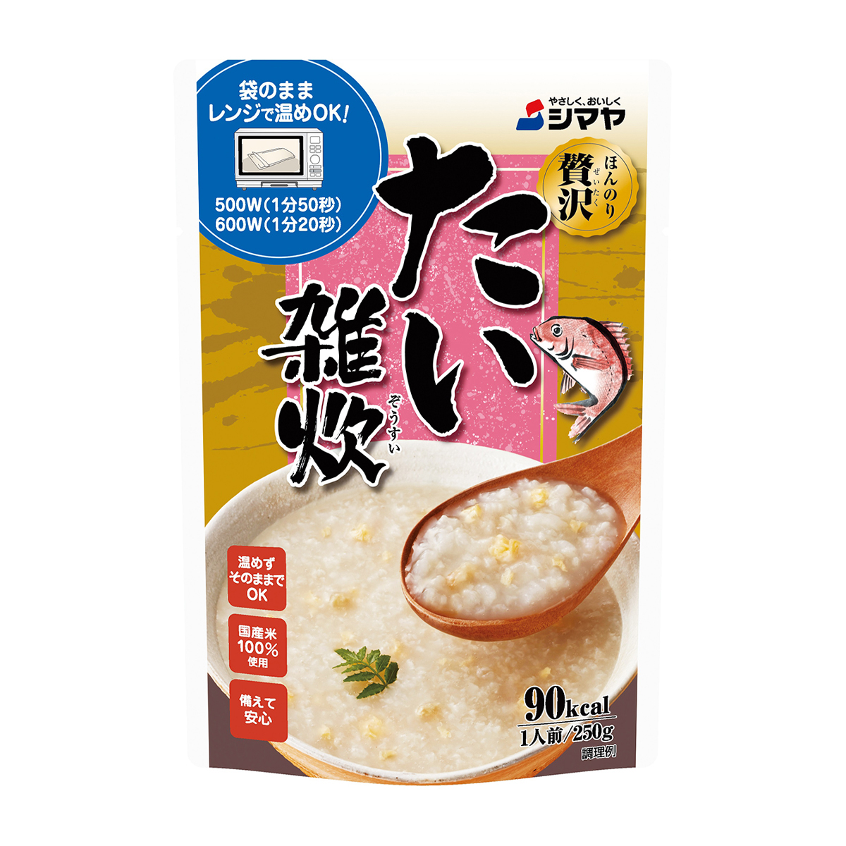 シマヤ　たい雑炊（レトルト）２５０ｇ