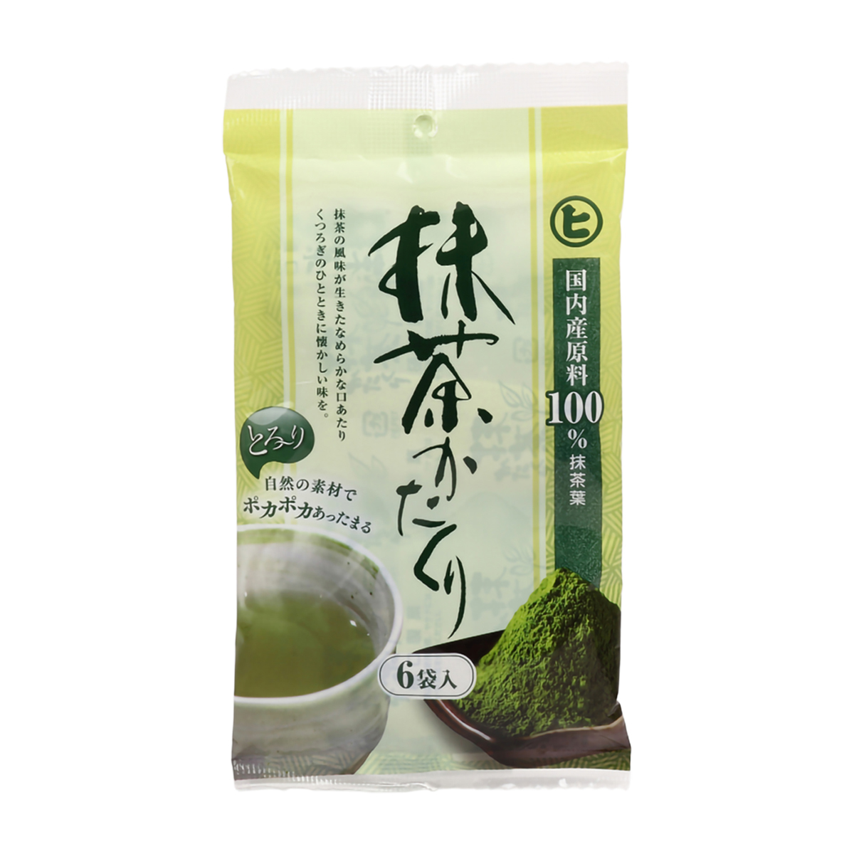 樋口製菓　抹茶かたくり　平袋　１２０ｇ（２０ｇ×６袋）