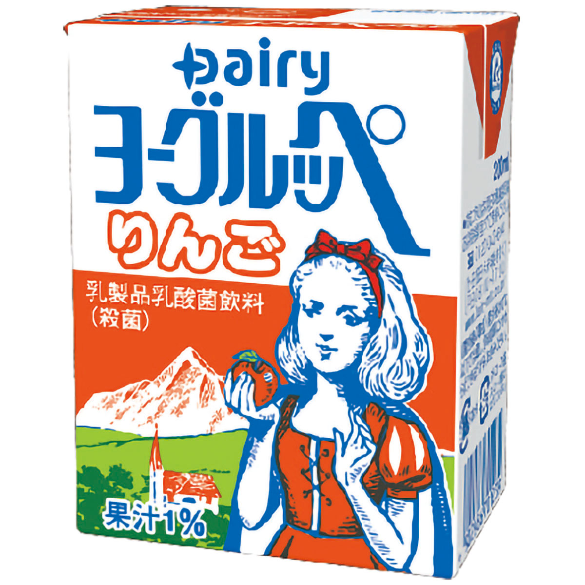 南日本酪農 ヨーグルッペりんご 200ml 【ケース18本】 251211