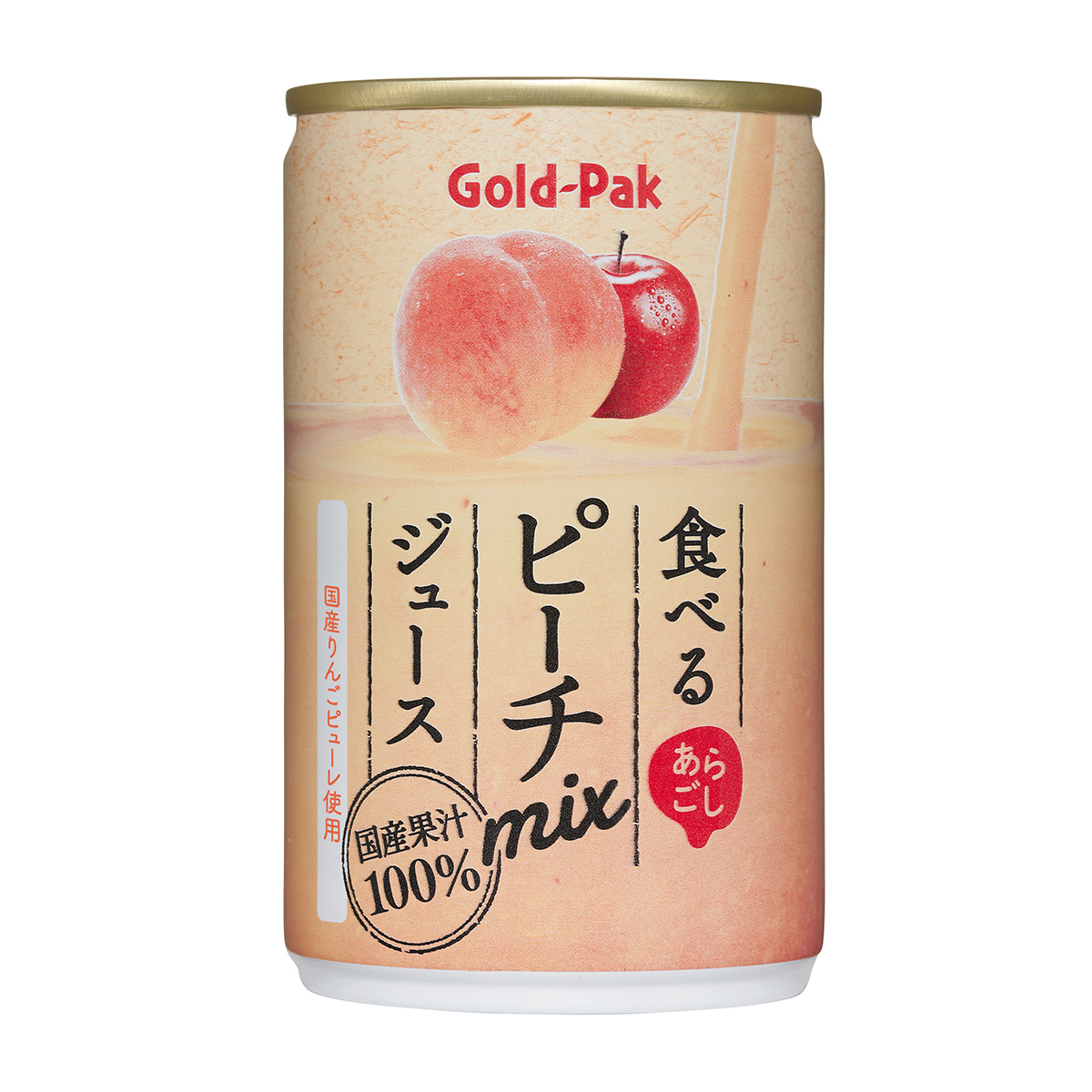 ゴールドパック　あらごし食べるピーチＭＩＸジュース　１６０ｇ
