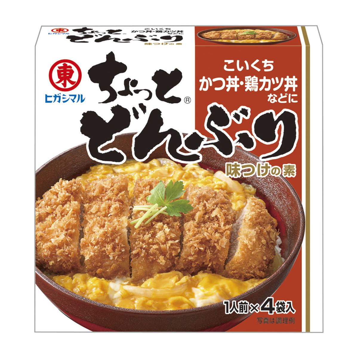 ヒガシマル醤油　ちょっとどんぶりこいくち　４袋