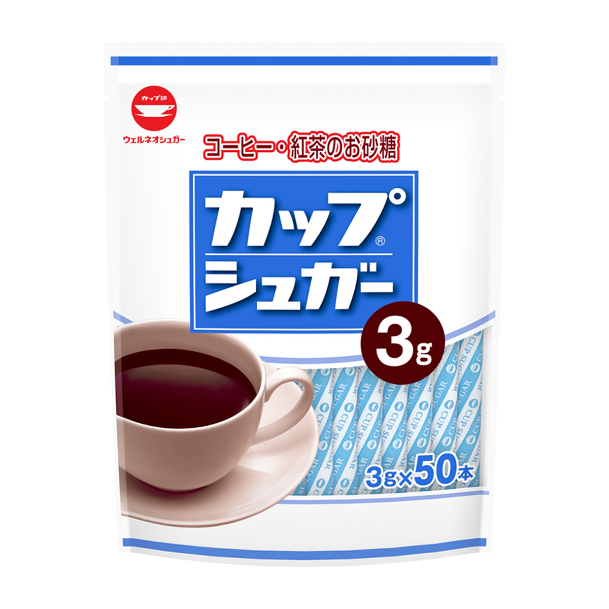 ウェルネオシュガー　カップシュガースリー５０　（３ｇ×５０）