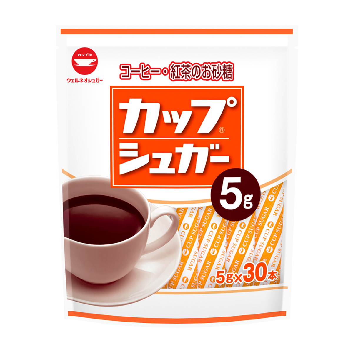 ウェルネオシュガー　カップシュガーファイブ３０　（５ｇ×３０）