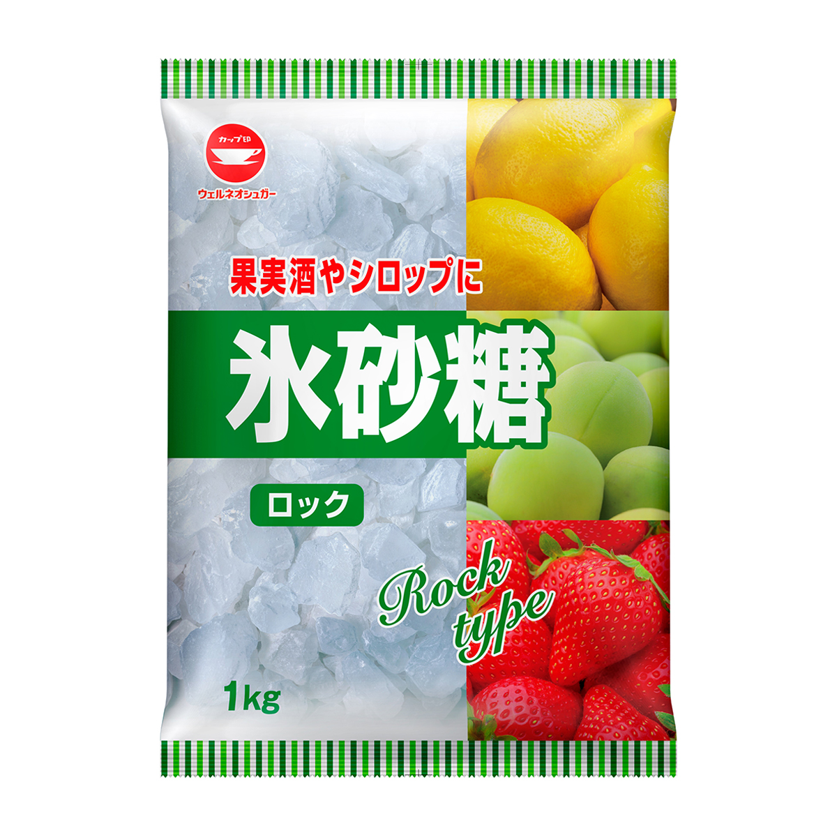ウェルネオシュガー　氷砂糖ロック　１ｋｇ